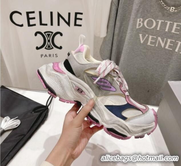 Best Product Balenciaga 6XL Trainers Sneakers in Mesh and Suede Pink 0109049