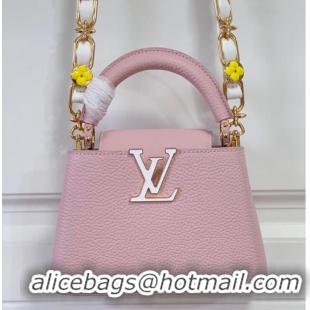 Best Price Louis Vuitton Capucines Mini M23363 Pink