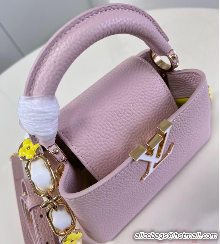 Best Price Louis Vuitton Capucines Mini M23363 Pink