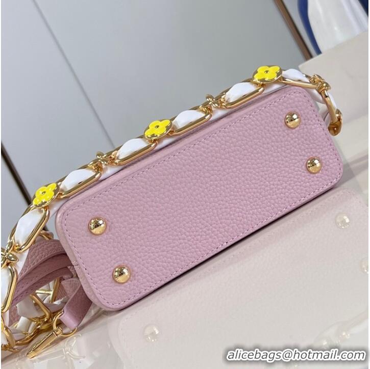 Best Price Louis Vuitton Capucines Mini M23363 Pink