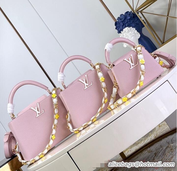 Best Price Louis Vuitton Capucines Mini M23363 Pink