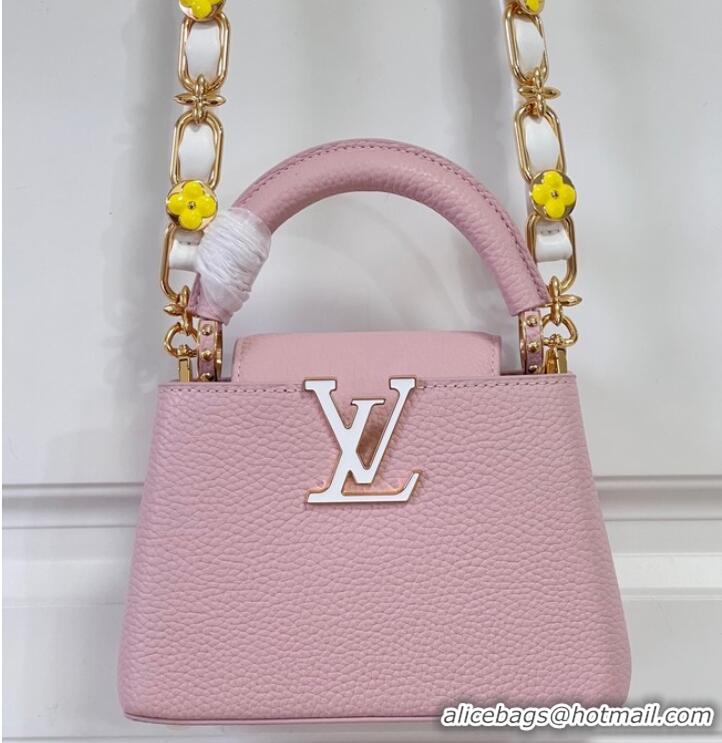 Best Price Louis Vuitton Capucines Mini M23363 Pink