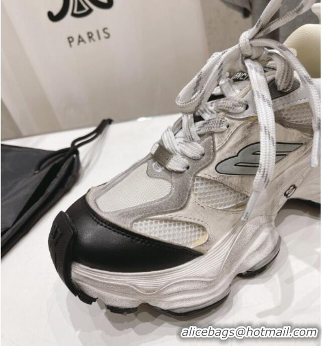 Purchase Balenciaga 6XL Trainers Sneakers in Mesh and Suede Black 0109052