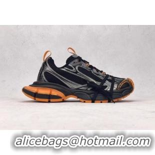 Good Looking Balenciaga 3XL Trainers Sneakers in Mesh and Polyurethane Black/Orange/Grey 129012