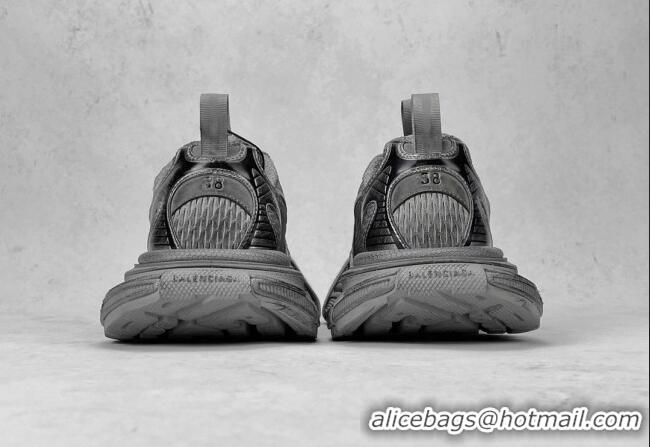 Low Price Balenciaga 3XL Trainers Sneakers in Mesh and Polyurethane Dark Grey 129013