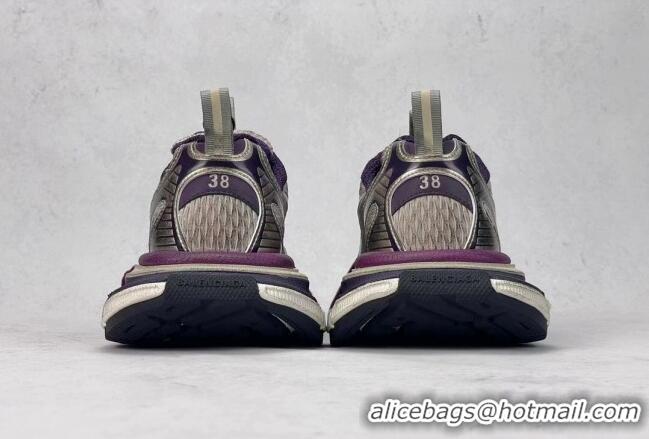 Trendy Design Balenciaga 3XL Trainers Sneakers in Mesh and Polyurethane Purple/Grey 0129016