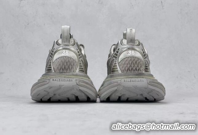 Best Product Balenciaga 3XL Trainers Sneakers in Mesh and Polyurethane Silver/Grey 129018