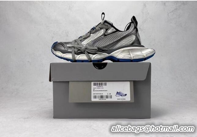 Best Grade Balenciaga 3XL Trainers Sneakers in Mesh and Polyurethane Grey 129019