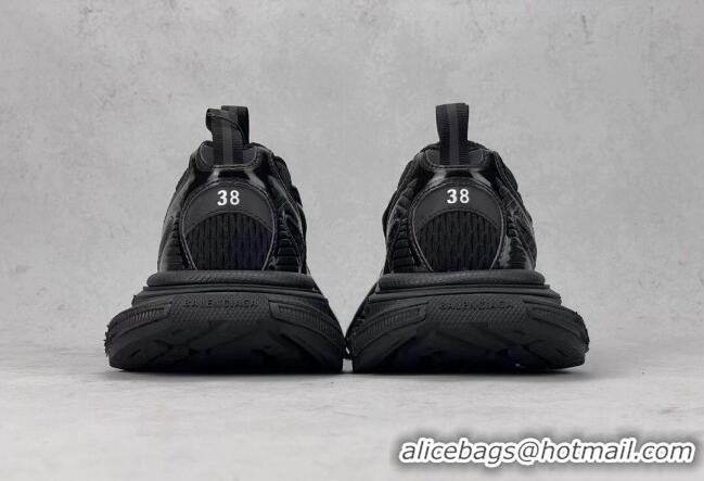 Unique Style Balenciaga 3XL Trainers Sneakers in Mesh and Polyurethane All Black 129020