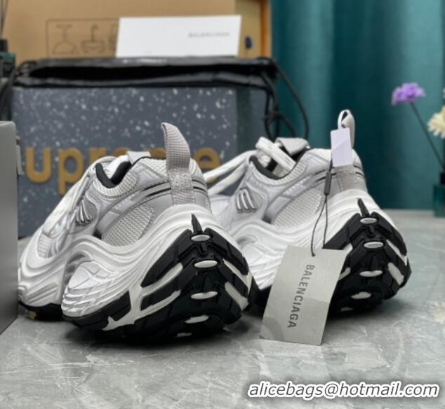 Buy Luxury Balenciaga 10XL Trainers Sneakers in Mesh TPU and Rubber White 129023