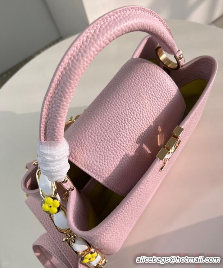 Famous Brand Louis Vuitton Capucines MM M22512 pink