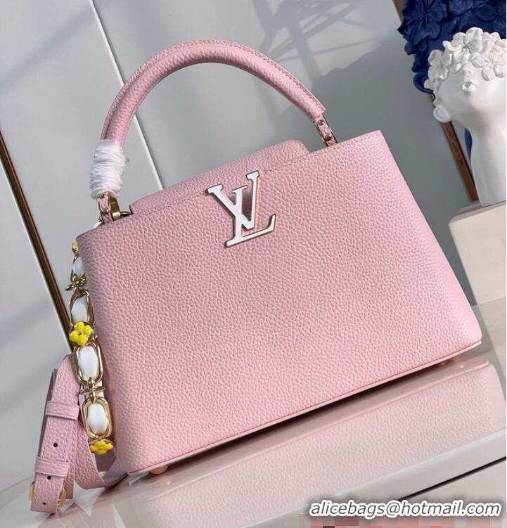 Famous Brand Louis Vuitton Capucines MM M22512 pink