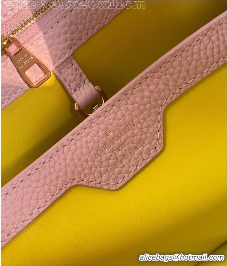 Famous Brand Louis Vuitton Capucines MM M22512 pink