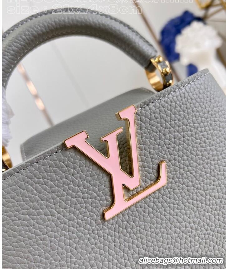 Traditional Specials Louis Vuitton Capucines Mini M23363 Ice Grey