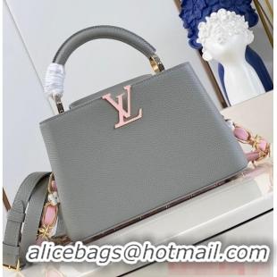 Best Price Louis Vuitton Capucines BB M23280 Ice Grey