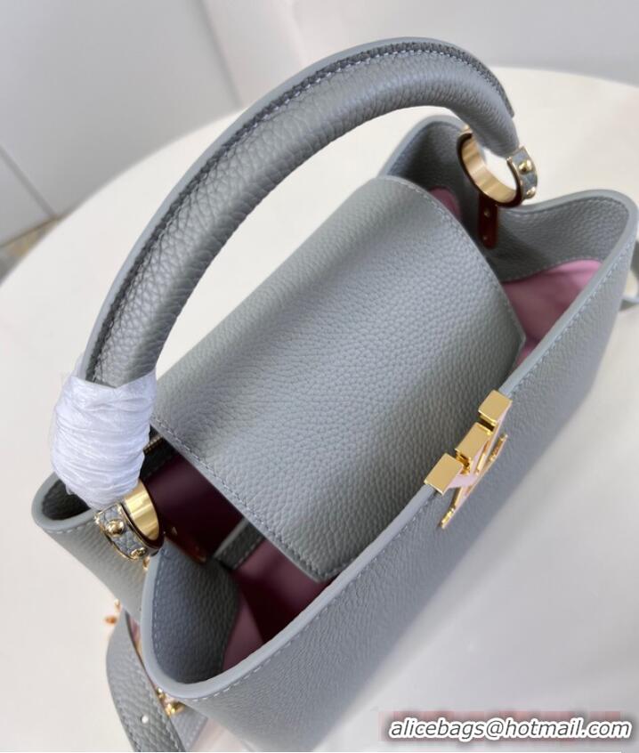 Grade Design Louis Vuitton Capucines MM M22512 Ice Grey