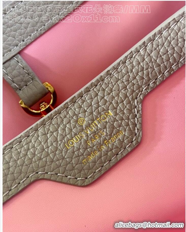 Grade Design Louis Vuitton Capucines MM M22512 Ice Grey