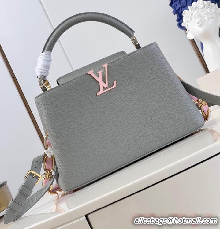 Grade Design Louis Vuitton Capucines MM M22512 Ice Grey