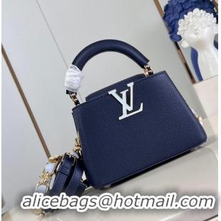 Top Quality Louis Vuitton Capucines Mini M23363 Midnight Blue