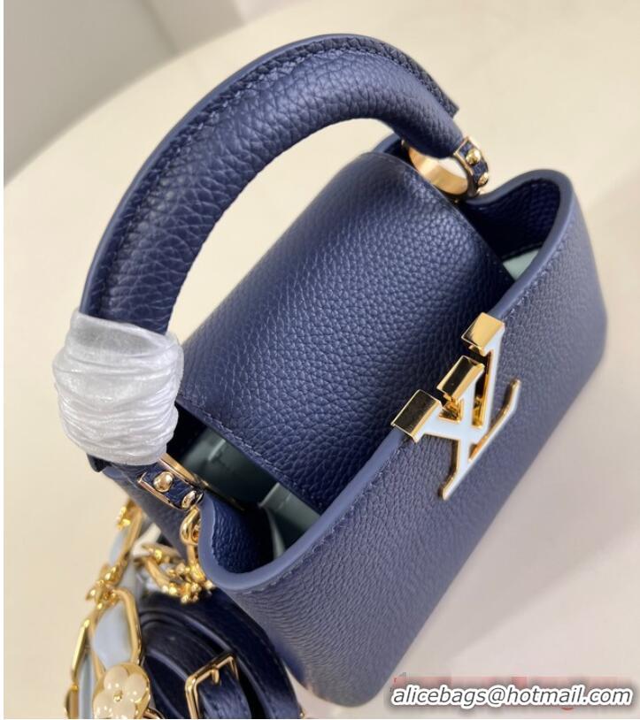 Top Quality Louis Vuitton Capucines Mini M23363 Midnight Blue