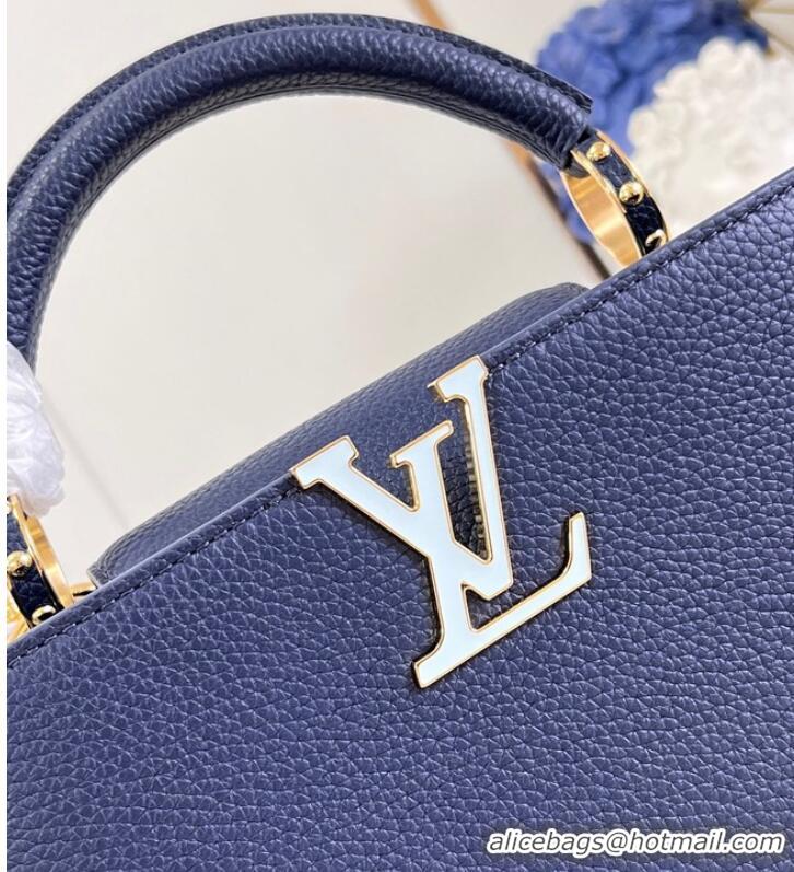 Big Discount Louis Vuitton Capucines BB M23280 Midnight Blue