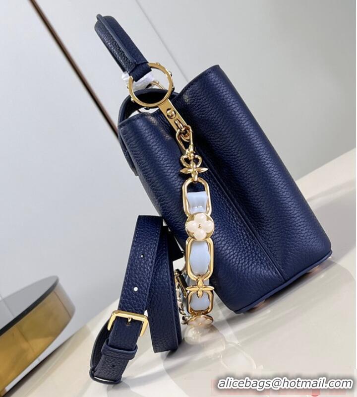 Big Discount Louis Vuitton Capucines BB M23280 Midnight Blue