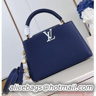 Good Taste Louis Vuitton Capucines MM M22512 Midnight Blue