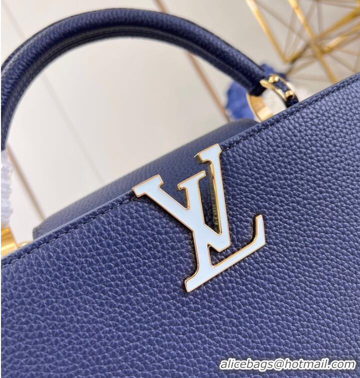 Good Taste Louis Vuitton Capucines MM M22512 Midnight Blue