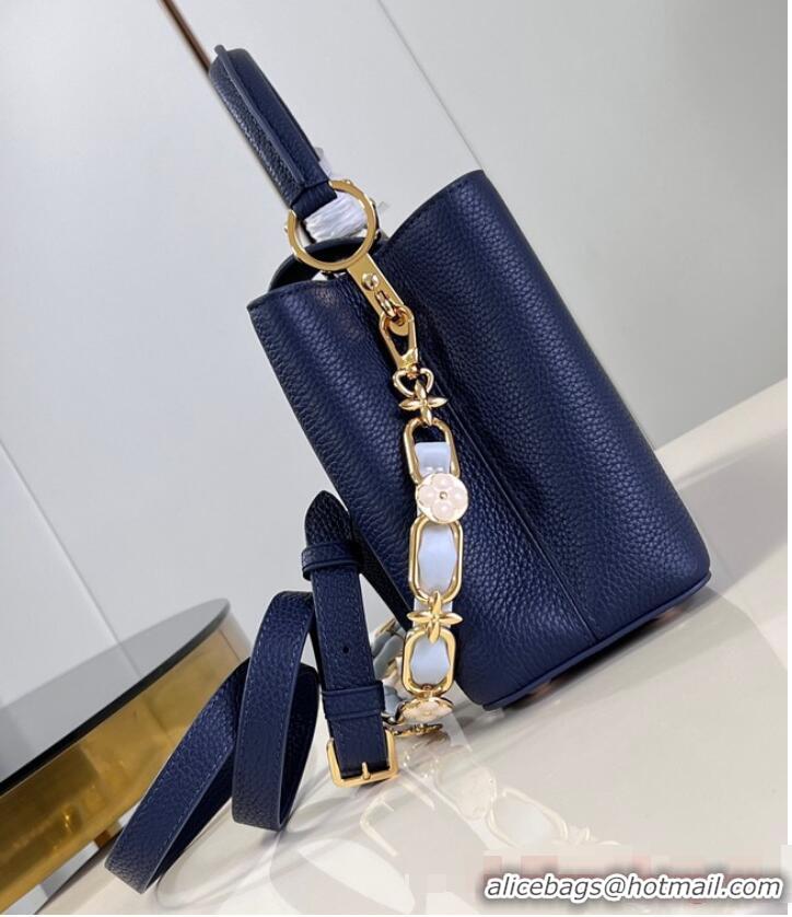 Good Taste Louis Vuitton Capucines MM M22512 Midnight Blue