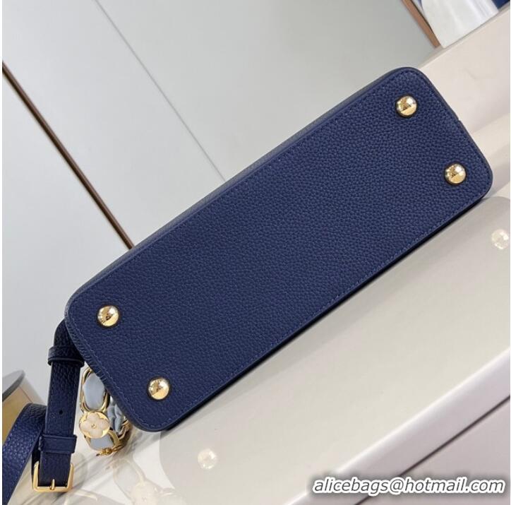 Good Taste Louis Vuitton Capucines MM M22512 Midnight Blue