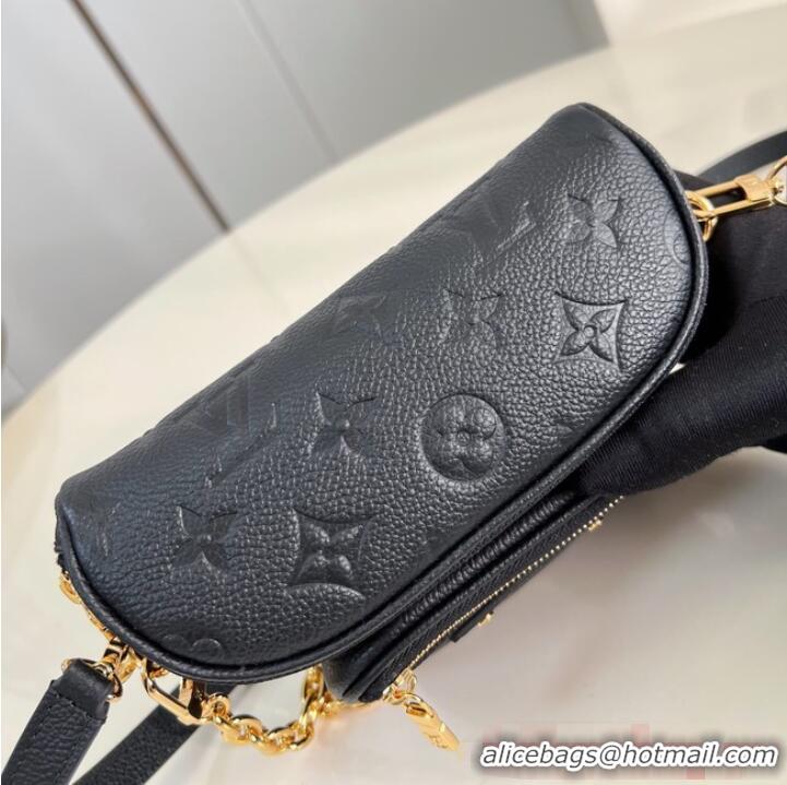 Pretty Style Louis Vuitton Mini Bumbag M82335 Black