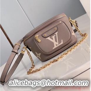 Buy Luxurious Louis Vuitton Mini Bumbag M82335 Tourterelle Gray & Cream