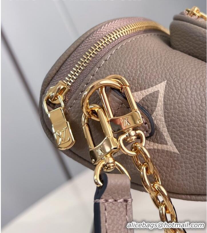 Buy Luxurious Louis Vuitton Mini Bumbag M82335 Tourterelle Gray & Cream