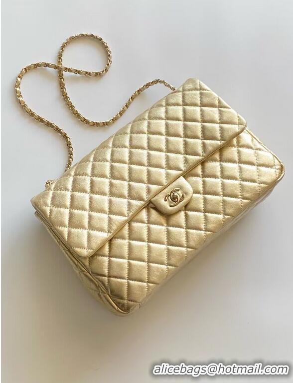 Low Cost Design Chanel LARGE 2.55 HANDBAG AS4661 Gold