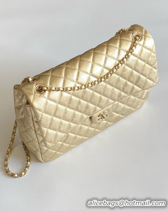 Low Cost Design Chanel LARGE 2.55 HANDBAG AS4661 Gold