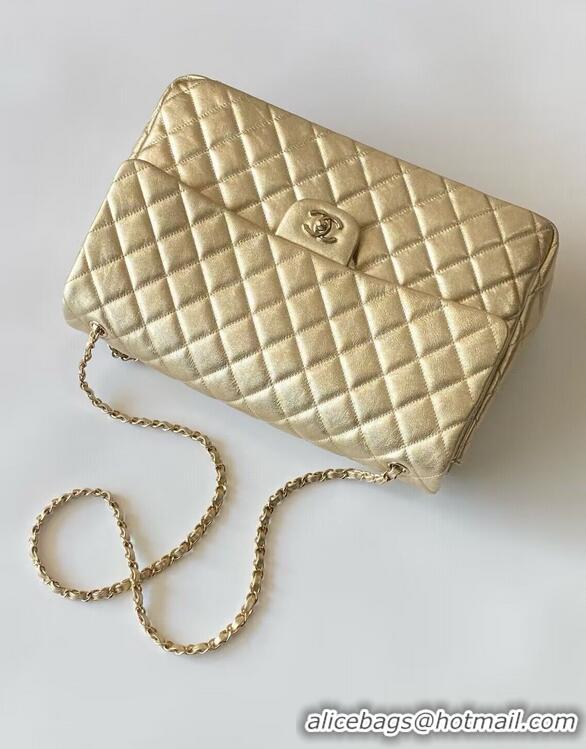 Low Cost Design Chanel LARGE 2.55 HANDBAG AS4661 Gold