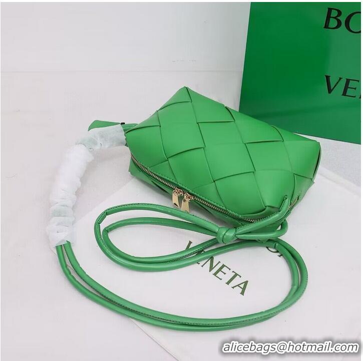 Buy Discount Bottega Veneta Small Cassette Camera Bag 709417 Dark Green