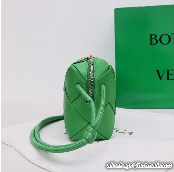 Buy Discount Bottega Veneta Small Cassette Camera Bag 709417 Dark Green