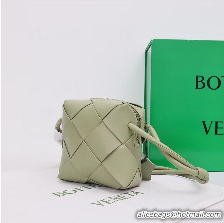 Reasonable Price Bottega Veneta Mini Cassette Camera Bag 701915 Light Green