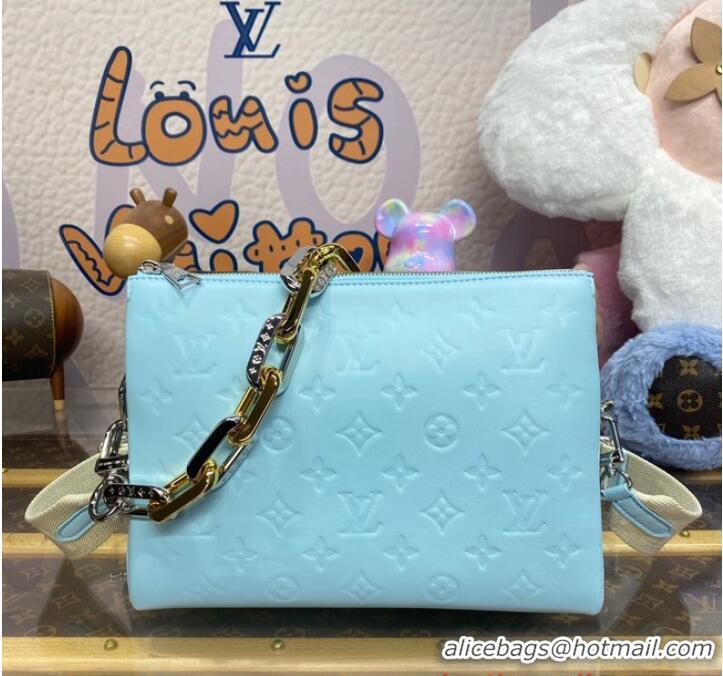 Top Quality Louis Vuitton Coussin PM M22394 Azure Blue