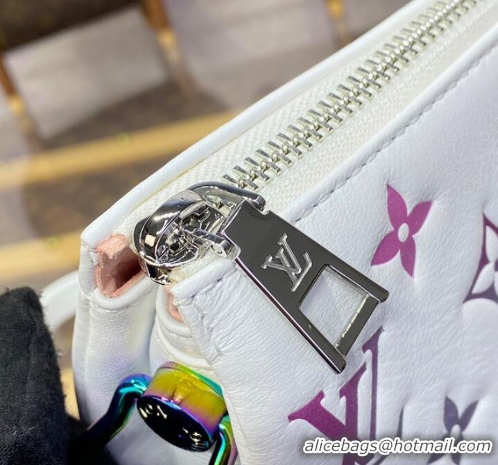 Free Shipping Discount Louis Vuitton SKI Coussin BB M23617 White