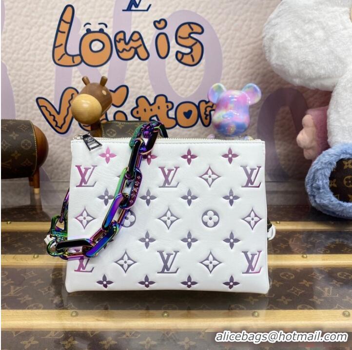 Free Shipping Discount Louis Vuitton SKI Coussin BB M23617 White