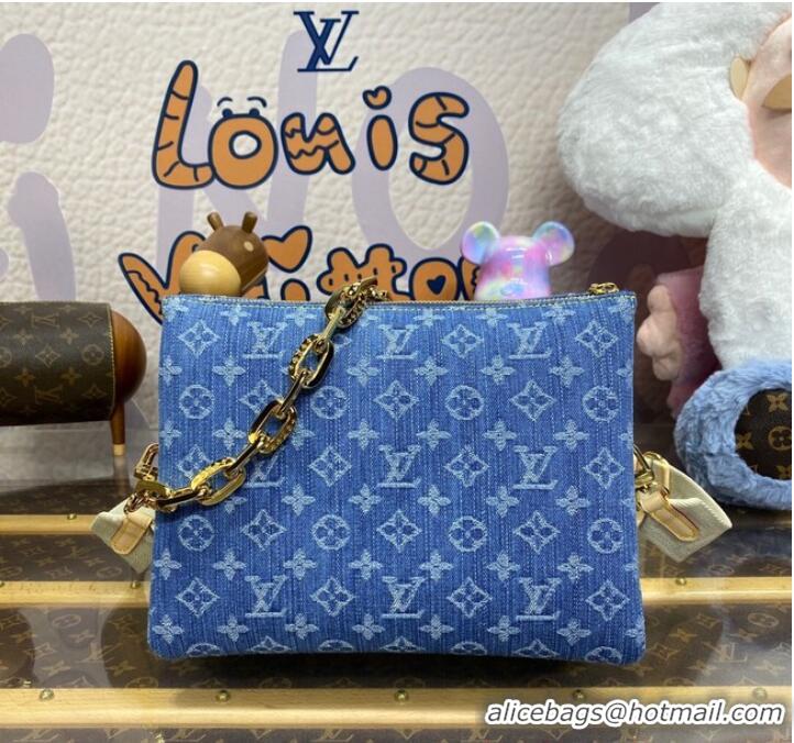 Best Design Louis Vuitton Coussin PM M24564 Navy Blue