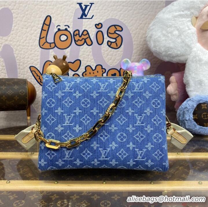 Best Design Louis Vuitton Coussin PM M24564 Navy Blue