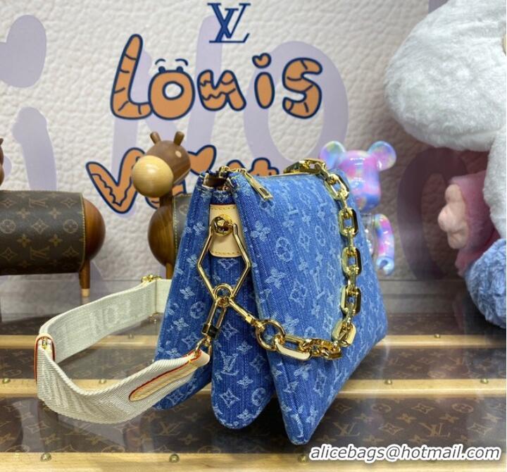 Best Design Louis Vuitton Coussin PM M24564 Navy Blue