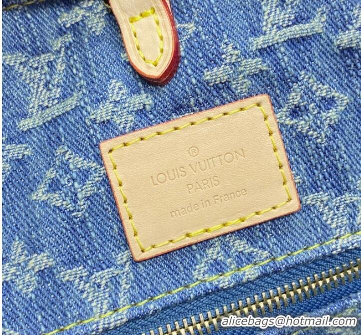 New Fashion Louis Vuitton OnTheGo MM M46871 Denim Blue