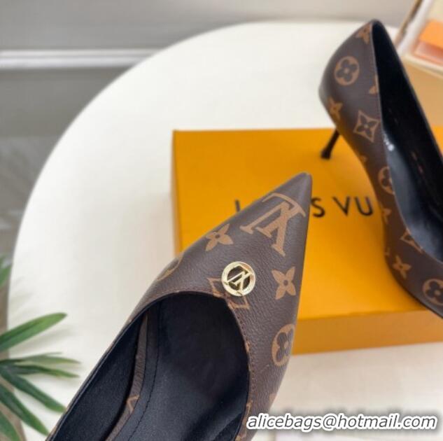 Top Grade Louis Vuitton Stellar Pumps 7cm in Monogram Canvas 127020