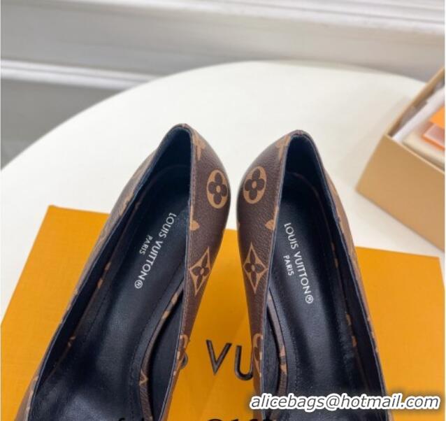 Top Grade Louis Vuitton Stellar Pumps 7cm in Monogram Canvas 127020