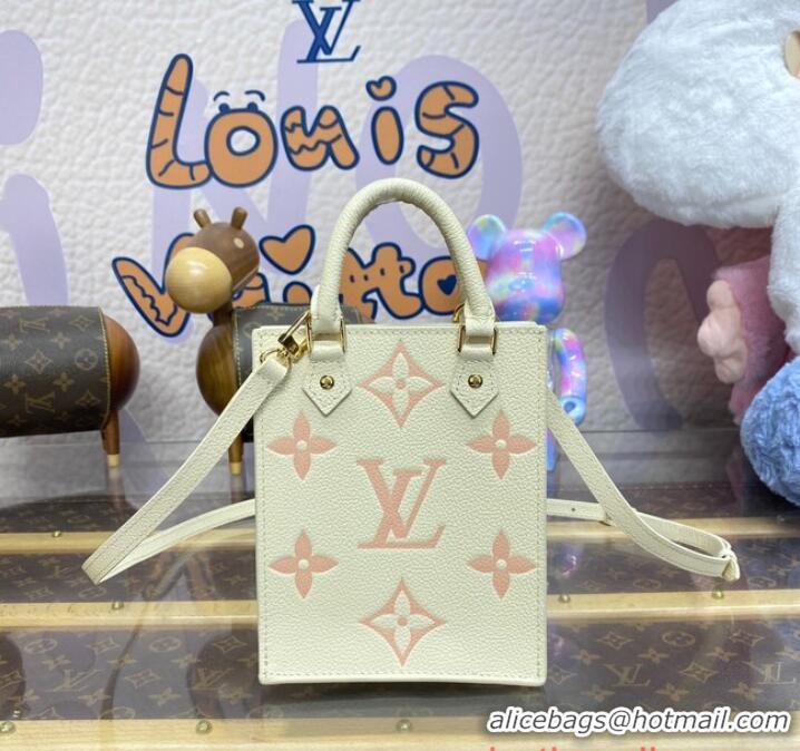 Reasonable Price Louis Vuitton Petit Sac Plat M81417 Pink