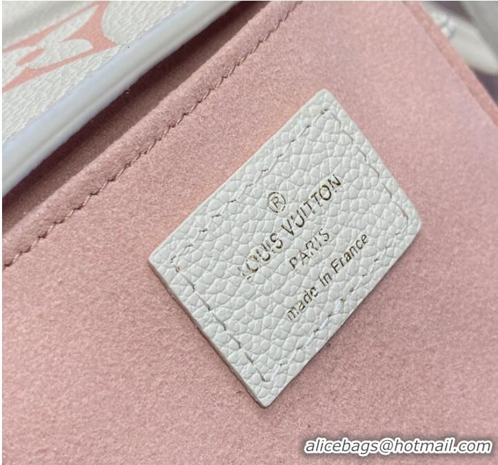 Reasonable Price Louis Vuitton Petit Sac Plat M81417 Pink